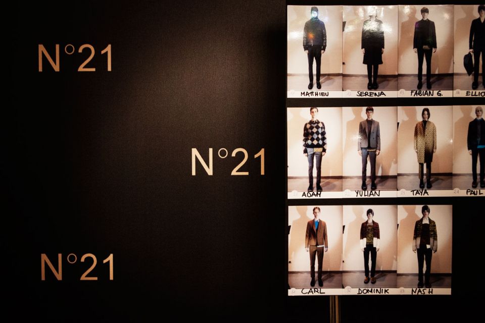 Reportage backstage Milan fashion men's week - Milano moda uomo: N21 Fall/Winter 2015 per Toni&Guy Label